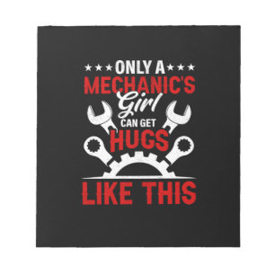 Mechanische Girls Notizblock