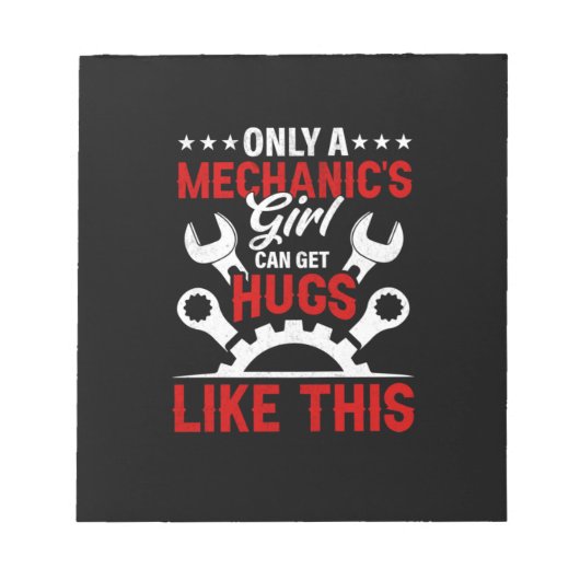 Mechanische Girls Notizblock (Vorderseite)