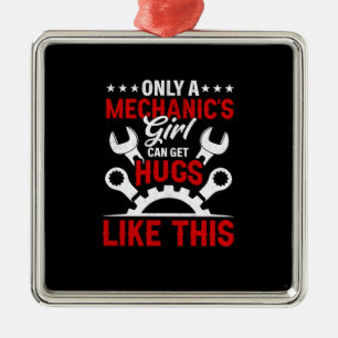 Mechanische Girls Ornament Aus Metall