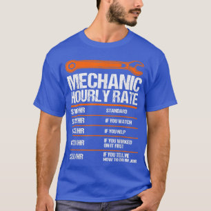 Mechanische Hourly-Rate Zukunft Mechanik T-Shirt