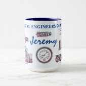 Mechanische Ingenieure erledigen es! Antike Maschi Tasse (Zentrum)