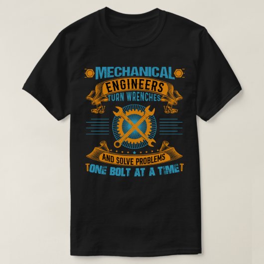 Mechanische Ingenieure - Problemlöser T-Shirt (Design vorne)