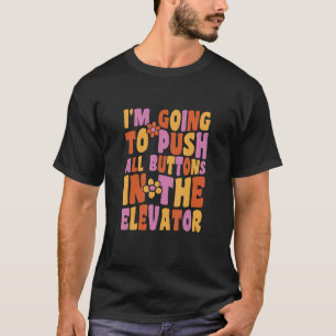 Mechanische Installation des Aufhängeknopfes T-Shirt