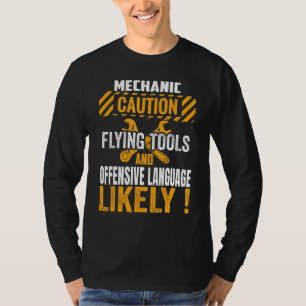 Mechanische Instandhaltung von Garage-Autos T-Shirt