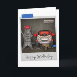 Mechanische Katzen Funny Birthday Card Karte<br><div class="desc">Mit diesem skurrilen und lustigen Katzendesign den Geburtstag eines jeden Katzenliebhabers stärken!</div>