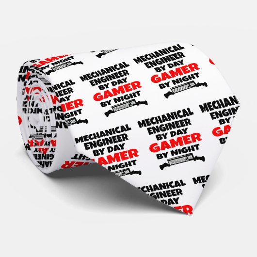 Mechanische Lieben für Videospiele Krawatte (Gerollt)