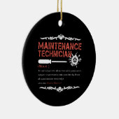 Mechanische Liebhaber |Definition des Wartungstech Keramik Ornament (Rechts)