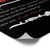 Mechanische Liebhaber |Definition des Wartungstech Poster (Ecke)