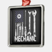 Mechanische Liebhaber| Mechanische Flagge USA Ornament Aus Metall (Links)
