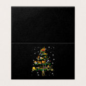 Mechanische Liebhaber | Mechanischer Weihnachtsbau (Außenseite Aufgefaltet)