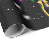 Mechanische Liebhaber| Mechanischer Weihnachtsbaum Geschenkpapier (Rolleneckpunkt)