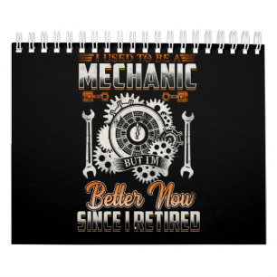 Mechanische Liebhaber  Vintage I war früher ein M Kalender