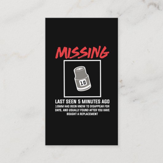 Mechanische Maschinenanlage mit 10 mm Durchmesser Visitenkarte (Vorderseite)