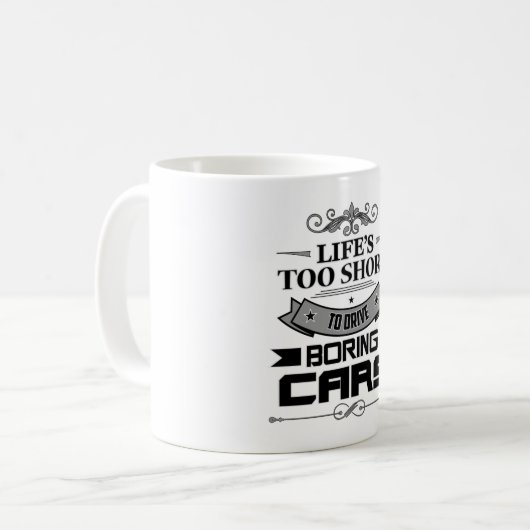 Mechanische Mechanik Tuning Wrench Car Geschenkide Kaffeetasse (Vorderseite Links)