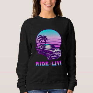 Mechanische Mechanik Vintage Auto Retro Geschenk I Sweatshirt