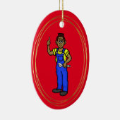 Mechanische Ornamente für Schwarze oder Afrikanisc (Rechts)