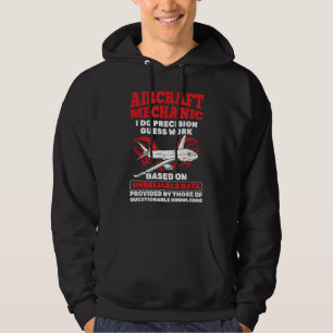 Mechanische Präzisionsflugzeuge des Luftfahrzeugs Hoodie
