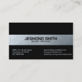 Mechanische Reparatur von Auto Visitenkarte (Rückseite)