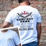 Mechanische Reparatur von Coolen Roten Logos für b T-Shirt<br><div class="desc">Zeigen Sie Ihr Auto-Reparaturgeschäft mit dem T - Shirt für die Berufliche Reparatur von Auto Cooles Rotes Logo, der für eine kühne Aussage entworfen wurde. Dieses hochwertige Tee zeichnet sich durch eine auffallende rote Farbe aus, die Aufmerksamkeit erregt und Ihr Team auffällig macht. Die Vorderseite und die Rückseite des Shirts...</div>