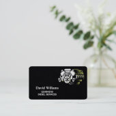 Mechanische Reparatur von Dieselfahrzeugen Visitenkarte (Stehend Vorderseite)