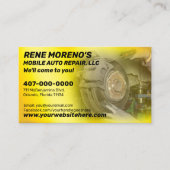 Mechanische Reparatur von Personenkraftwagen, 2 Se Visitenkarte (Vorderseite)