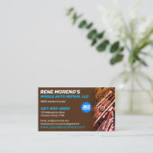 Mechanische Reparatur von Personenkraftwagen 2 Sei Visitenkarte (Stehend Vorderseite)