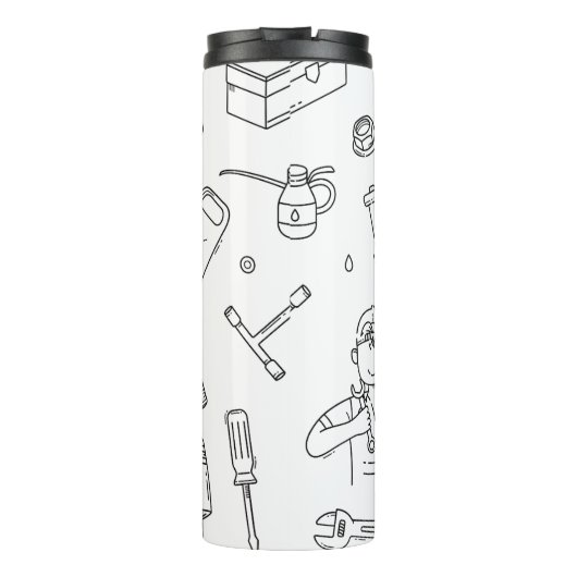 Mechanische Rett Thermosbecher (Rückseite)