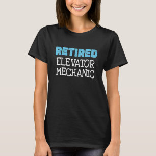 Mechanische Ruhestätte für müde Aufzüge T-Shirt