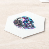 Mechanische Schädelmatrix Untersetzer (angewinkelt)