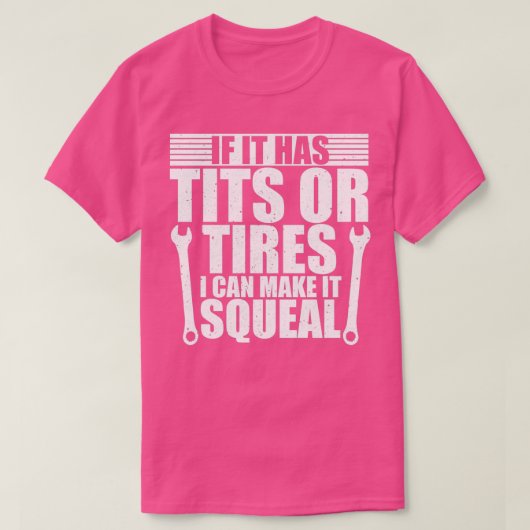 Mechanische Schraubenschlüssel T-Shirt (Design vorne)