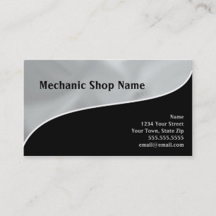 Mechanische Shop-CUSTOMIZED-Visitenkarten Visitenkarte