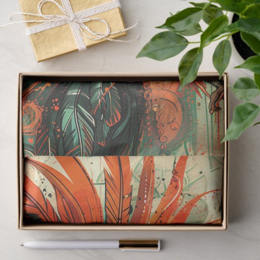 Mechanische Steampunk-Entkopplung Seidenpapier (Geschenk)