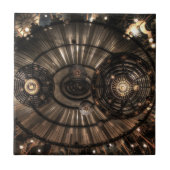 Mechanische Steampunk-Sternbilder Fliese (Vorderseite)