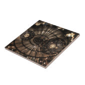 Mechanische Steampunk-Sternbilder Fliese (Seite)