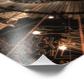 Mechanische Steampunk-Sternbilder Fotodruck (Ecke)