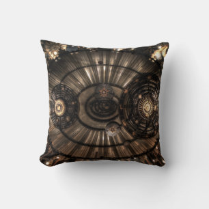Mechanische Steampunk-Sternbilder Kissen