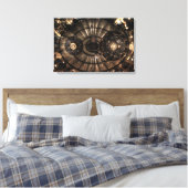 Mechanische Steampunk-Sternbilder Leinwanddruck (Insitu (Schlafzimmer))