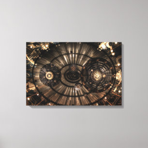 Mechanische Steampunk-Sternbilder Leinwanddruck