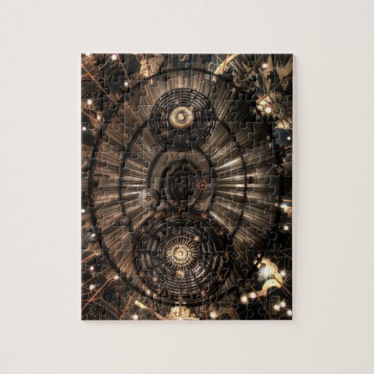 Mechanische Steampunk-Sternbilder Puzzle (Vertikal)