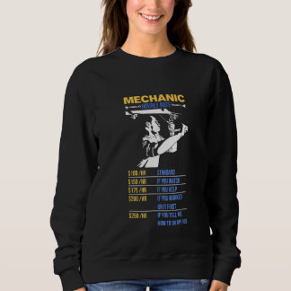 Mechanische Stundenrate von Mens I reparieren Ding Sweatshirt