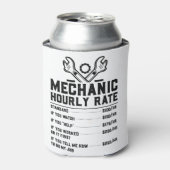 Mechanische Stundensätze Dosenkühler (Kanne Vorderseite)