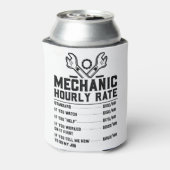 Mechanische Stundensätze Dosenkühler (Kanne Rückseite)