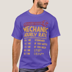 Mechanische Stundensätze Funny Car Kraftrad Gi T-Shirt