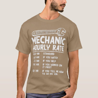 Mechanische Stundensätze Funny Car Kraftrad Gi T-Shirt