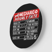 Mechanische Stundensätze Große Wanduhr (Winkel)