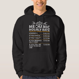 Mechanische Stundensätze , Mechanik Hoodie