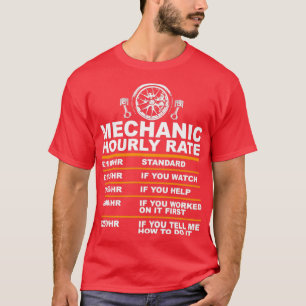 Mechanische Stundensätze T-Shirt