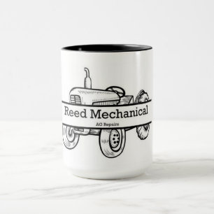 Mechanische Tasse der Reed-Werbung