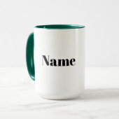 Mechanische Tasse für personalisiertes Auto (Vorderseite Links)