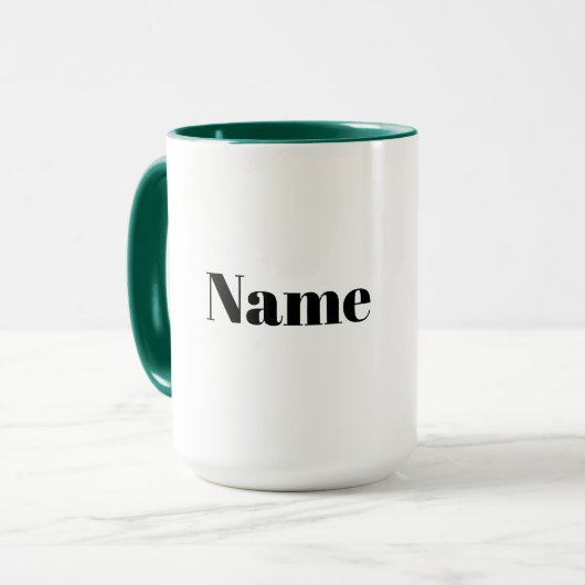 Mechanische Tasse für personalisiertes Auto (Vorderseite Links)